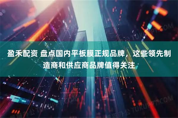 盈禾配资 盘点国内平板膜正规品牌，这些领先制造商和供应商品牌值得关注